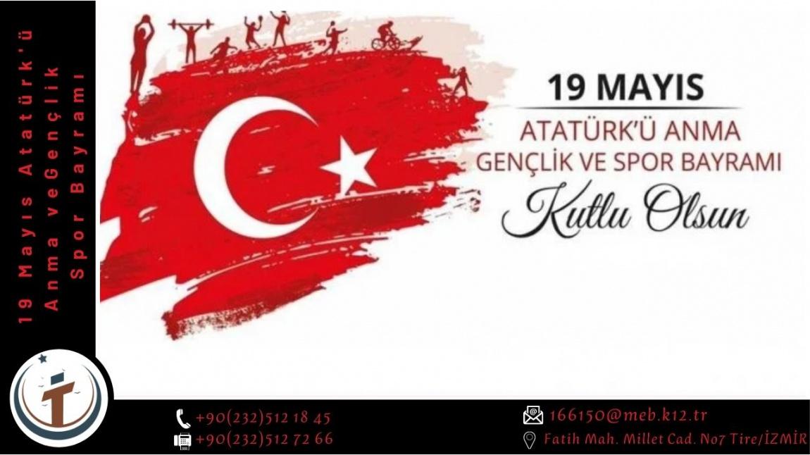 19 Mayıs Atatürk'ü Anma Gençlik Ve Spor Bayramını Kutlama Programı